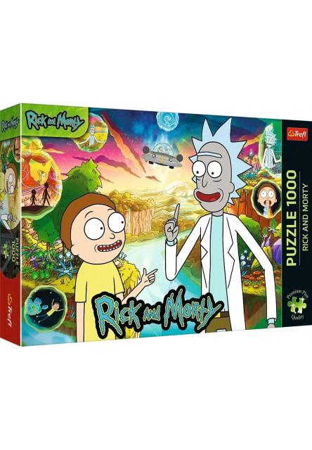 Trefl Puzzle 1000 Premium Plus Quality Rick a Morty