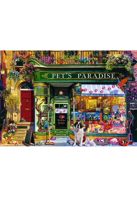 Trefl Puzzle 1000 Premium Plus Quality Tea Time Raj pre zvieratá