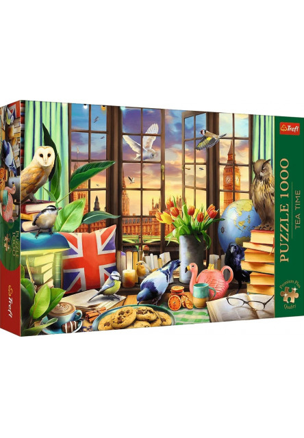Trefl Puzzle 1000 Premium Plus Quality Tea Time Všetko britské