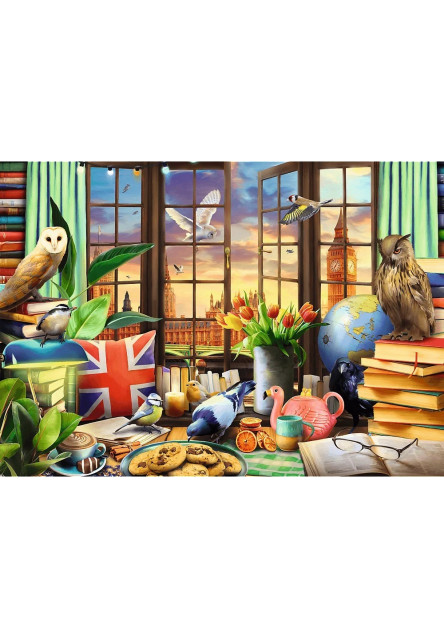 Trefl Puzzle 1000 Premium Plus Quality Tea Time Všetko britské