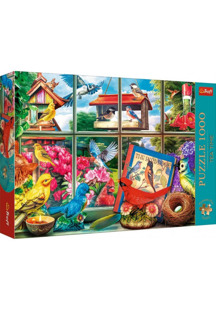 Trefl Puzzle 1000 Premium Plus Quality Tea Time Svet vtákov