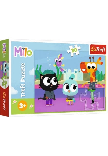 Trefl Disney puzzle 30 dielikov Mačiatko Milo