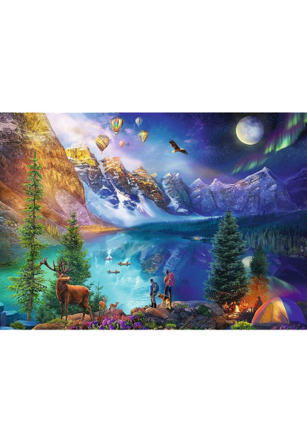 Trefl Puzzle 2 x 500 dielikov Prehliadka Ameriky