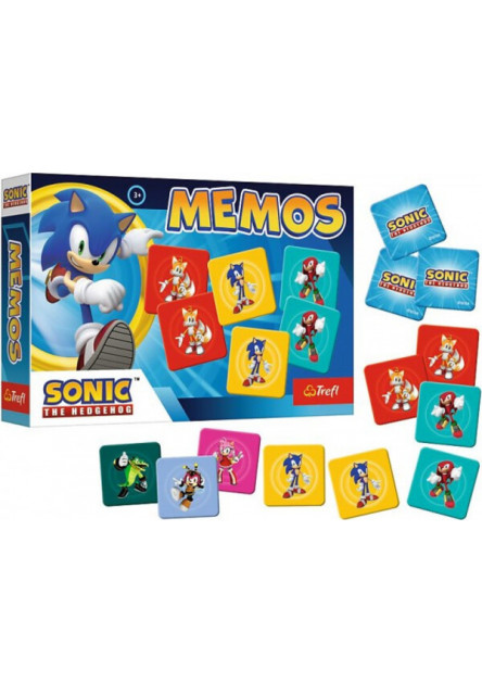 Trefl Sonic The Hedgehog pexeso