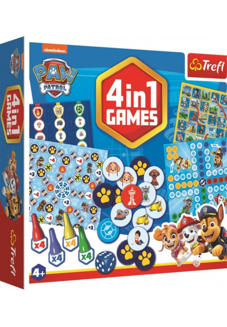 Trefl Hra Paw Patrol 4v1