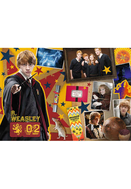 Trefl Puzzle Harry Potter, Harry Potter, Ron, Hermiona 3v1 400 + 500 + 600 dielikov