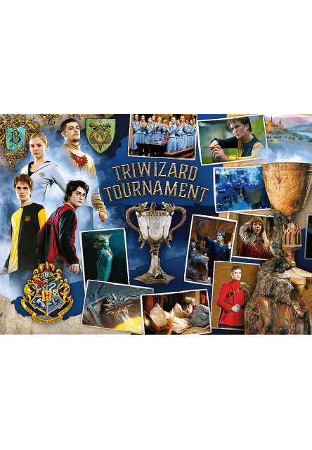 Trefl Puzzle Harry Potter Tournament 3v1 400 + 500 + 600 dielikov