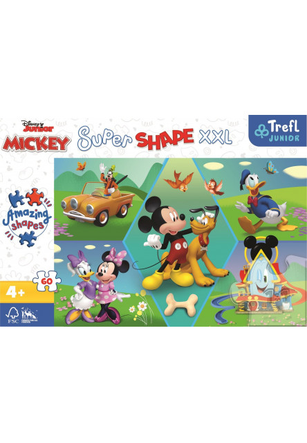 Trefl puzzle Super Shape XXL Mickey Mouse