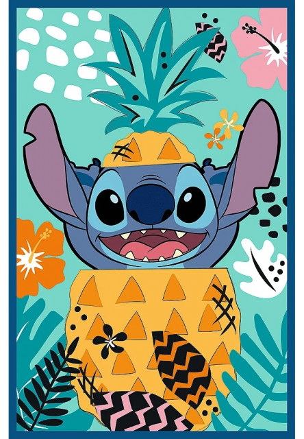 Trefl Puzzle 3 x 80 Stitchov svet / Lilo&Stitch