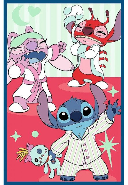 Trefl Puzzle 3 x 80 Stitchov svet / Lilo&Stitch