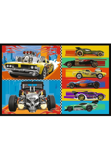 Trefl Puzzle 2 x 70 Hot Wheels Autá
