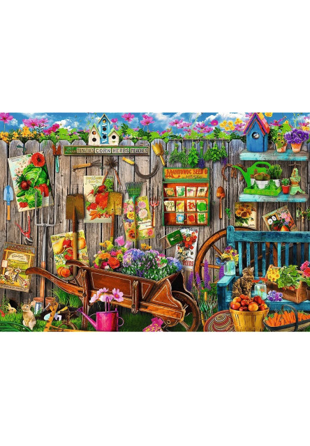 Trefl Puzzle 2x500 Záhradné práce