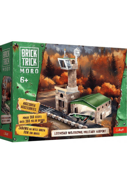 Trefl Brick Trick - Moro-Vojenské letisko XL