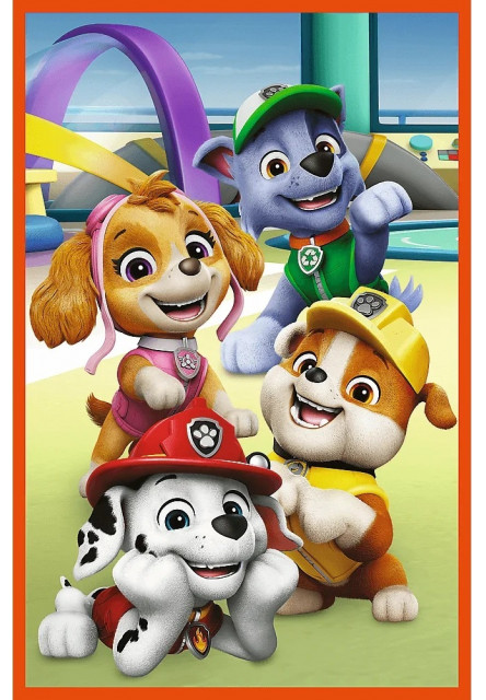 Trefl Puzzle 3 x 80 Paw Patrol Psia banda