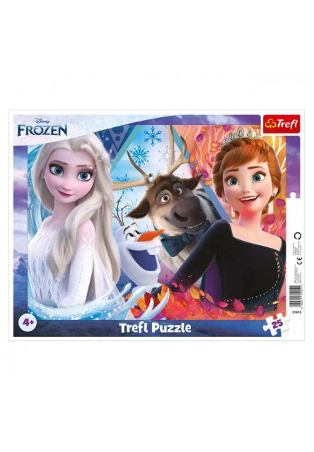 Trefl Puzzle rámkové 25 Frozen 2