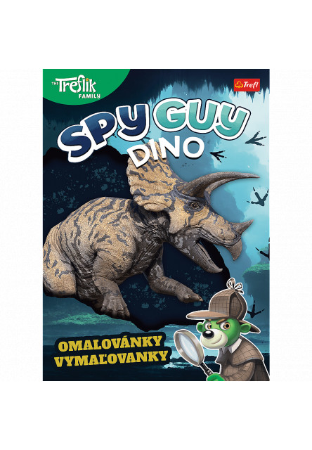 Trefl Omaľovánky Spy Guy Dino