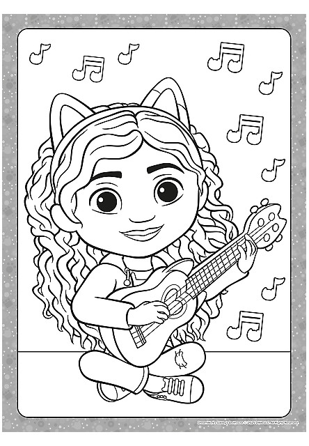 Trefl Omaľovánky Gabby