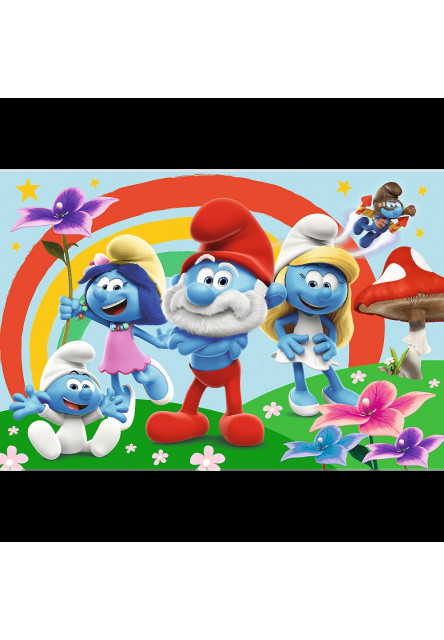 Trefl Puzzle MAXI 24 - Šmolkovia / Šmolkový deň