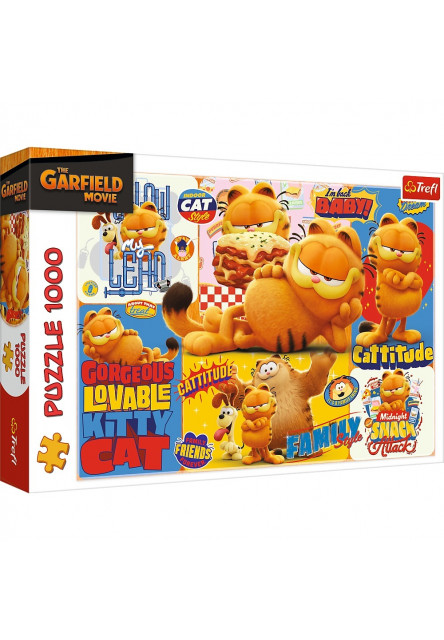 Trefl Puzzle 1000 Garfield