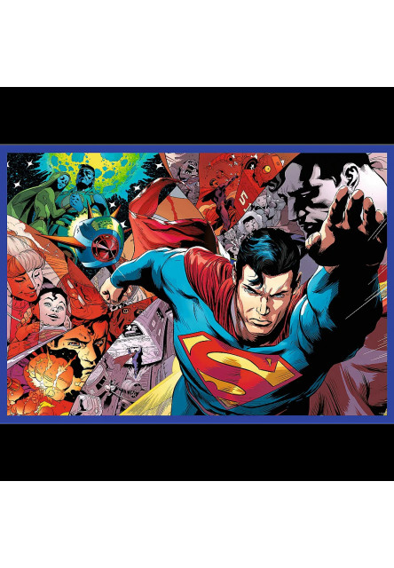 Trefl Puzzle 4x250 Supermanova odvaha