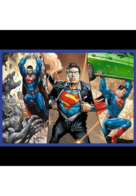 Trefl Puzzle 4x250 Supermanova odvaha