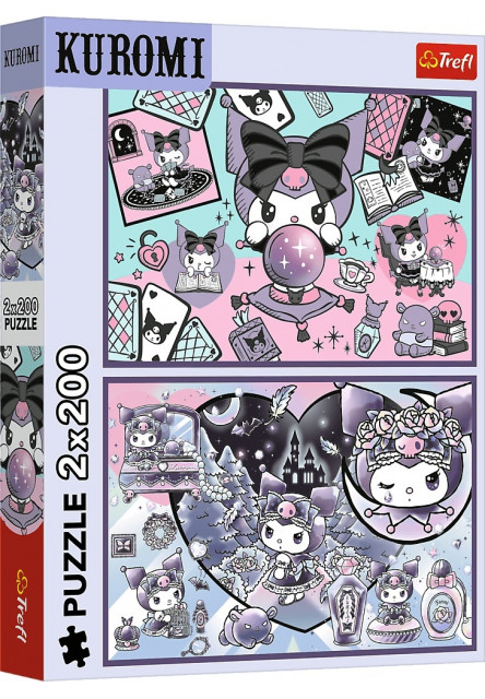 Trefl Puzzle 2x200 Neplechy s Kuromi / Hello Kitty