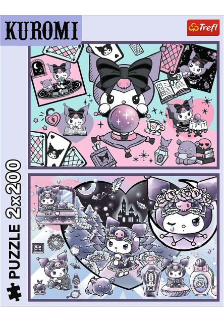 Trefl Puzzle 2x200 Neplechy s Kuromi / Hello Kitty