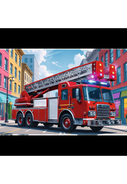 Trefl Puzzle 60 Poľnohospodárska technika - Kombajn