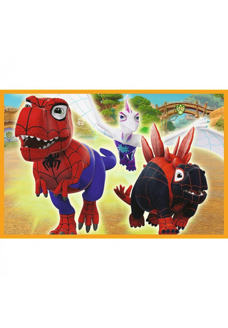 Trefl Puzzle 2x24 Spidey a dinosaury