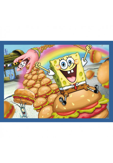 Trefl Puzzle 4v1 SpongeBobov podmorský život