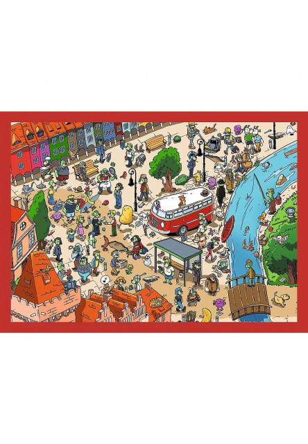 Trefl Puzzle 4v1 Obľúbení Treflíci