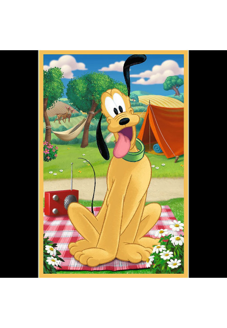 Trefl Puzzle 3x50 Mickey Mouse a priatelia / Myška na dovolenke