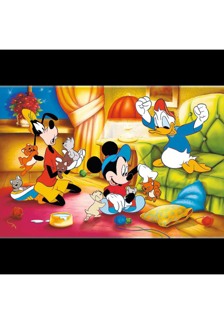 Trefl Puzzle 600 Výročné - Mickey Mouse a priatelia
