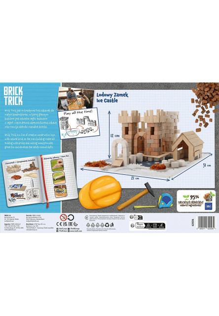 Trefl Brick Trick - Ľadový zámok L