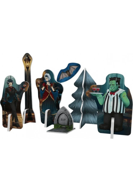 Trefl Brick Trick Strašidelný dom L 220 dielov