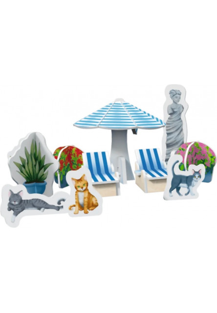 Trefl Brick Trick Travel: Santorini M 260 dielov