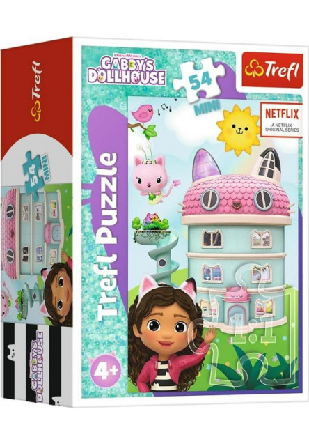 Trefl Puzzle 54 Mini - S Gabby je vždy zábava / Universal Gabby's Dollhouse