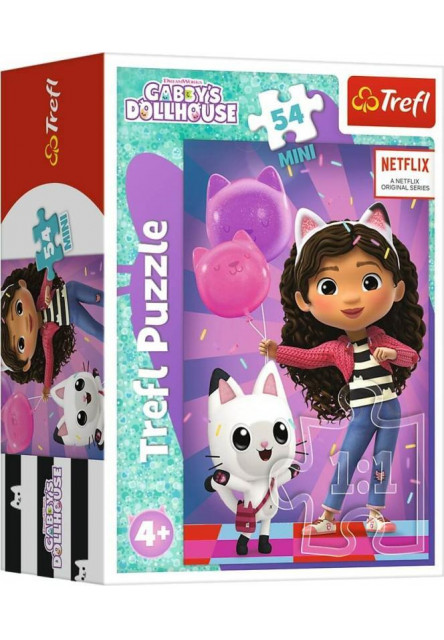 Trefl Puzzle 54 Mini - S Gabby je vždy zábava / Universal Gabby's Dollhouse