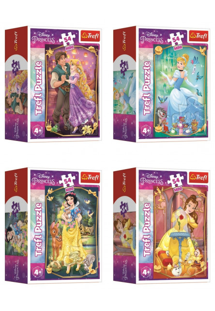 Trefl Puzzle 54 Mini - Disney princess