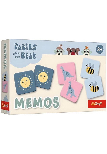Trefl PEXESO mini Babies and Bear