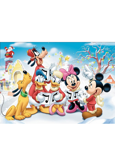 Trefl Puzzle Mickey Mouse 200 dielikov, Vianoce