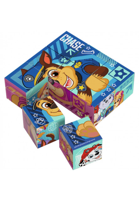 Trefl Drevené  kocky Paw Patrol
