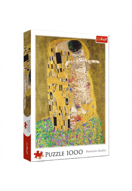 Trefl Puzzle Mačací bozk 1000 dielikov