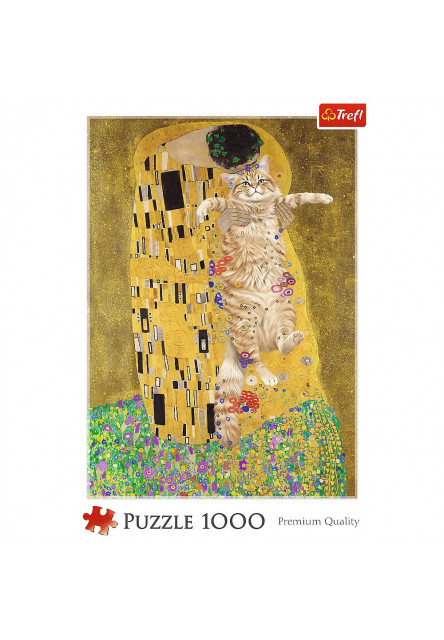 Trefl Puzzle Mačací bozk 1000 dielikov