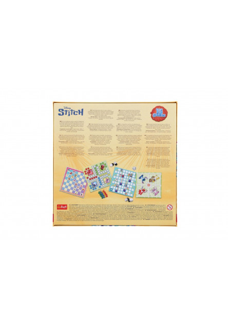 Trefl Stitch Sada 15 spoločenských hier