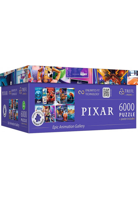 Trefl Pixar 6000 puzzle + poster included