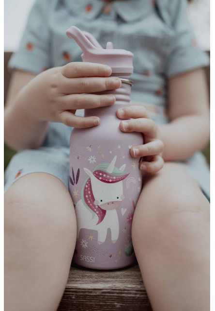 Nerezová fľaša  - 500ml - unicorn