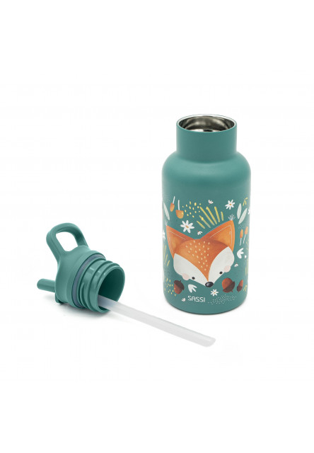 Nerezová fľaša  - 500ml - fox