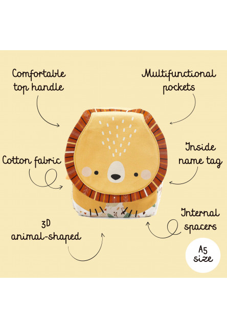 Mini batoh  - lion chompy