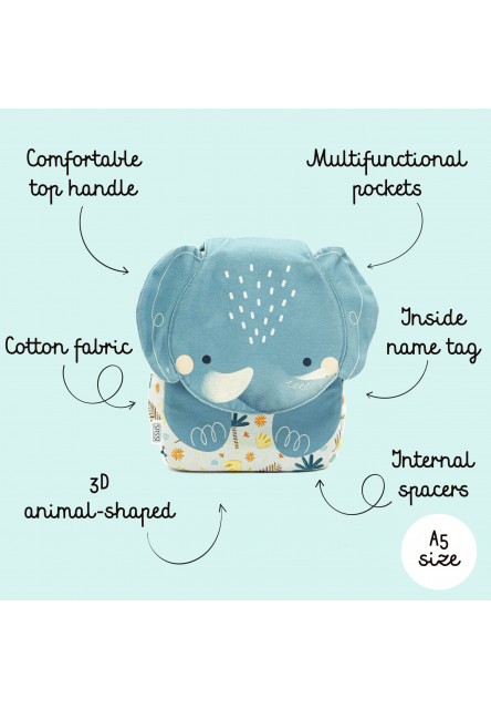 Mini batoh  - elephant chewy